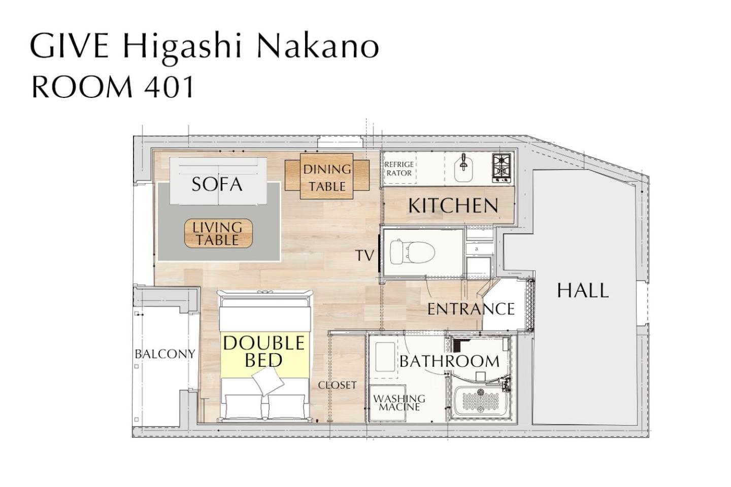 Give Higashi Nakano Tokyo Luaran gambar