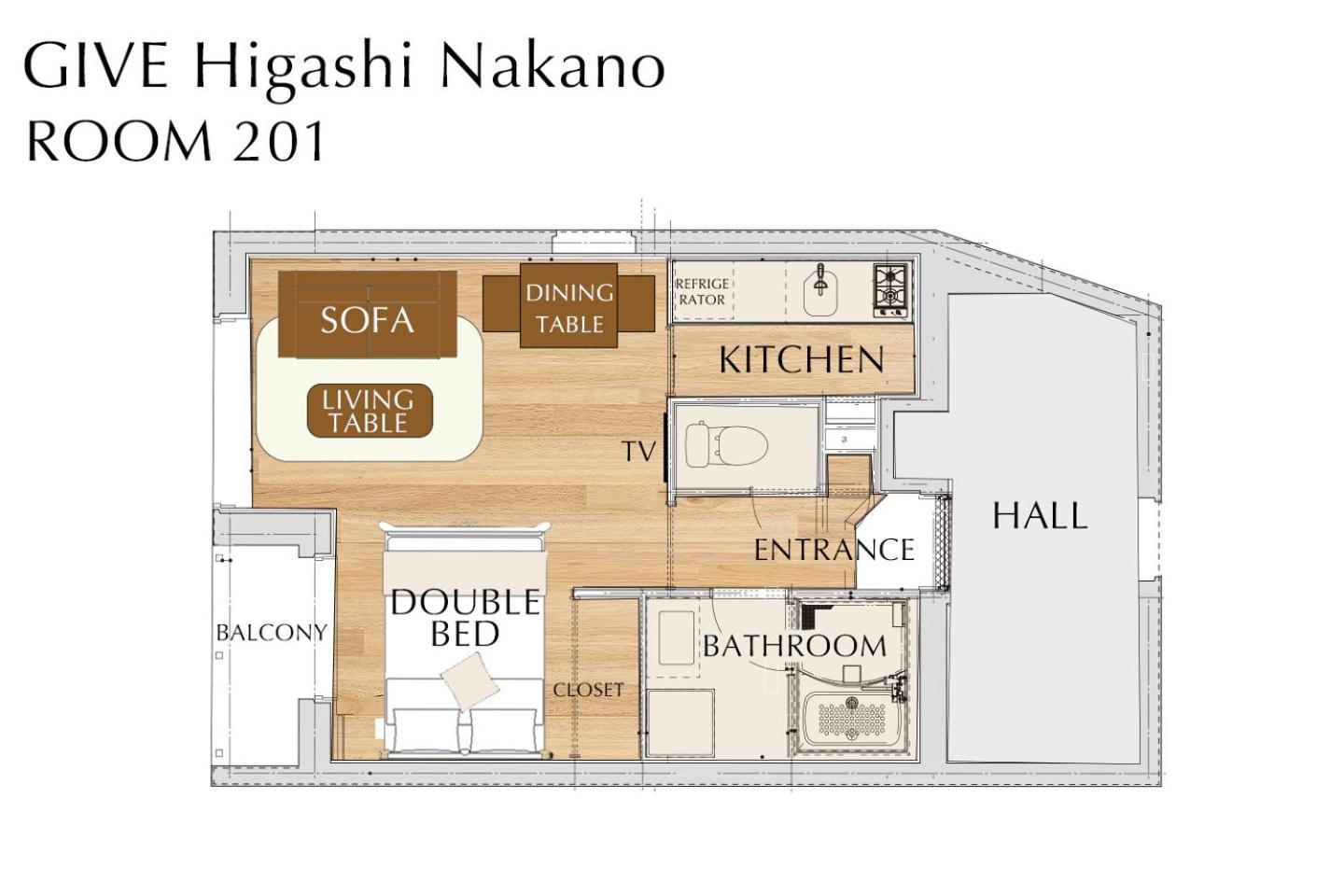 Give Higashi Nakano Tokyo Luaran gambar